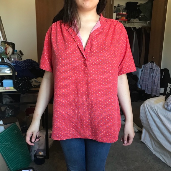 Vintage - Patterned Blouse - Picture 5 of 7